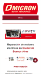 Mobile Screenshot of motoresomicron.com